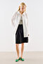 Collection Yakali Basic Shirt Ecru