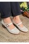 Ac42437 Genuine Leather Orthopedic Low Heel Daily Women's Shoes - 3