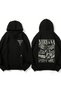 Nirvana Rock and Roll Printed Cotton 3 Thread Threaded Oversize Sweatshirt