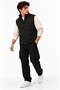 Men's Vest with Hidden Chest Pocket - 4
