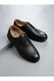 Men's Black Genuine Leather Comfort Casual Shoes Orthopedic Sole Casual Shoes - 3
