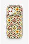 Honor 600 Compatible Tile Tulip Patterned Silicone Case - 2