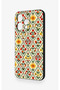 Oppo Reno 15 5g Compatible Tile Tulip Patterned Silicone Case - 4
