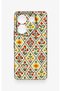 Tecno Caman 20 Pro 5g Compatible Tile Tulip Patterned Silicone Case - 2