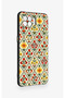Oppo Reno 4 Lite Compatible Tile Tulip Patterned Silicone Case - 3