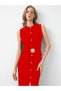 Rochie maxi, roșu