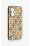 Honor 400 Compatible Tile Tulip Patterned Silicone Case - 3