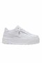 Women's White Platform Sneaker Thick Soled Casual Sports Shoes - 2