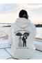 Gilmore Girls Rory Logan Printed Cotton 3 Thread Threaded Oversize Sweatshirt