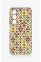 Realme C75 Compatible Tile Tulip Patterned Silicone Case - 2