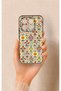 Mi 15t Pro Compatible Tile Tulip Patterned Silicone Case