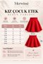 Girls' Flared Skirt – April 23, October 29, Holiday, School Show, and Special Occasion Skirt - 4