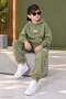 Children's Kangaroo Pocket Hooded Set 11590-1 - 2