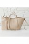 Suede Double Strap Trendy Wallet Polen Hand and Shoulder Women's Bag Beige