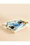 Beige Stitch Printed Beach Towel 70x140cm - 3