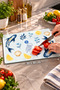 Glass Cutting Board Marine Fish Themed - Glass Cutting Board |   30cm X 40cm