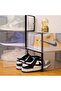 12 Pack Stackable Clear Shoe Storage Boxes, Plastic Shoe Organizer with Front Opening Door, Space-Saving Shoe Containers for Closet & Entryway - 7