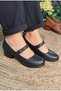 Ac42437 Genuine Leather Orthopedic Low Heel Daily Women's Shoes - 3
