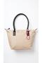 Cream Women's Charm Shopper Waterproof Large Size Hand and Shoulder Bag - 3