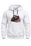 Unisex Sportbike Motorcycle Printed Hooded Sweatshirt Race Track Rider Design