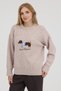 Embroidery Detailed Crew Neck Knitwear Sweater - 4