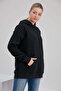 ECO SİYAH HOODIE - 5