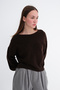 Boat Neck Knitwear Sweater K3466 - 5