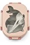Kids Back to School Stainless Steel Bento Lunch Box with Dolphin Window, Pink/Light Purple - 3