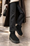Women'S, Stone Detailed, Fur Lined, 4 cm Thick Sole Ankle Boots - 4