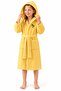 Children's Bathrobe Hooded Embroidered Cotton Soft Textured - 2