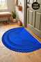 Mi̇rel Wicker Jute - Door Mat - Welcome Mat - Patterned - Wicker Mat - Decorative Stylish - Floor Mats