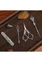 Antique Scissors Kit, Scissors Set Sewing Embroidery Set Embroidery Scissors Metal Thimble Needle Threader We Boxed Se - 2