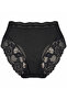 Plus Size Floral Lace Transparent Detailed Stretchy Women's Panties - 2