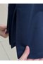 Mihrişah Collar and Sleeves Decorated Tie-Up Sweatshirt-Eu3521 Navy Blue - 6