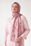 Mosaic Pattern Olera Shawl Powder - 3