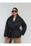 Belted Quilted Coat - 2
