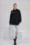 ECO SİYAH HOODIE - 8