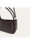 Women's Brown Leather Look Shoulder Bag - 3