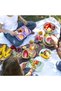 8 Pcs Divided Plates for Party, Reusable Compartment Trays & Sectioned Portion Control Plates, Micro - 2