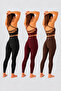 3-Pack Briza Seamless Scrunch High Waist Sports Leggings