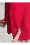 Mihrişah Collar and Sleeves Decorated Tie-Up Sweatshirt-Eu3521 Red - 6