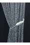 Gray Ivy Leaf Ornament Gift 2 Wings Tulle Background Curtain