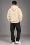 Men's Premium Oversize Hoodie 3 Thread Quality Fabric Thick Hooded Sweatshirt Hy75 - 2