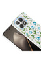 Mi 15t Compatible Case Camera Protected Patterned Clip Cover - Blue Tulip - T42034 - 3