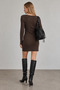 Collar Lace Detailed Buttoned Mini Dress |   Mkw2811498-1 - 5