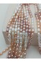 Pearl String Three Colors Barley Cut 4.5*6.5mm – Natural Texture Royal Series (63348) - 3