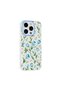 iPhone 16 Pro Compatible Case with Camera Protection Patterned Clip Cover - Blue Tulip - T42044 - 2