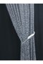 Gray Ivy Leaf Ornament Gift 2 Wings Tulle Background Curtain - 7