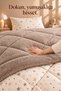 Star'Ss |   Star Patterned Wellsoft Double-Sided Single Elastic Sheet + Pillowcase Sleeping Set |   Bedspread |   Quilt |   Elastic Fitted Sheet |   Pillowcase |   Star |   Sleep - 3 Pieces - 4