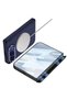 iPhone Duo Compatible Case Magsafe Supported Kipta Kpt-14 Hard Pc Cover - Silver - T44313 - 7